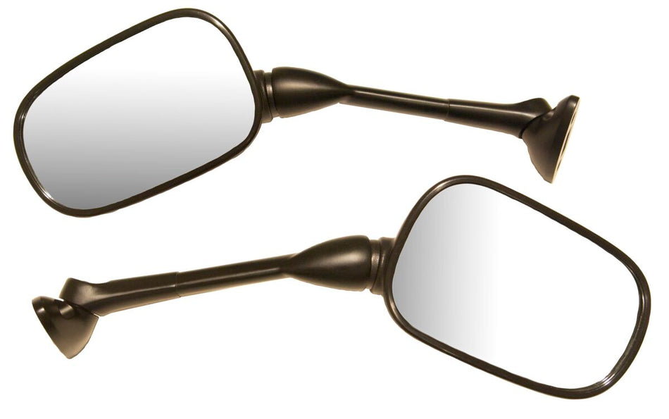 MIRROR OEM REPLACEMENT BLACK LEFT