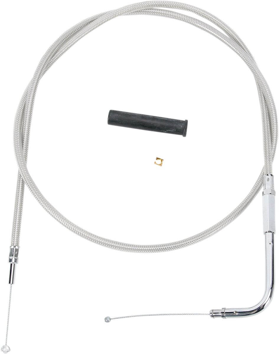 THROTTLE CABLE STAINLESS STEEL 43"