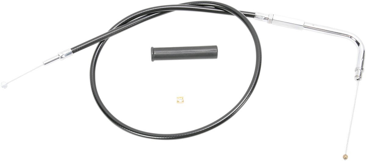 THROTTLE CABLE BLACK VINYL 26.5"
