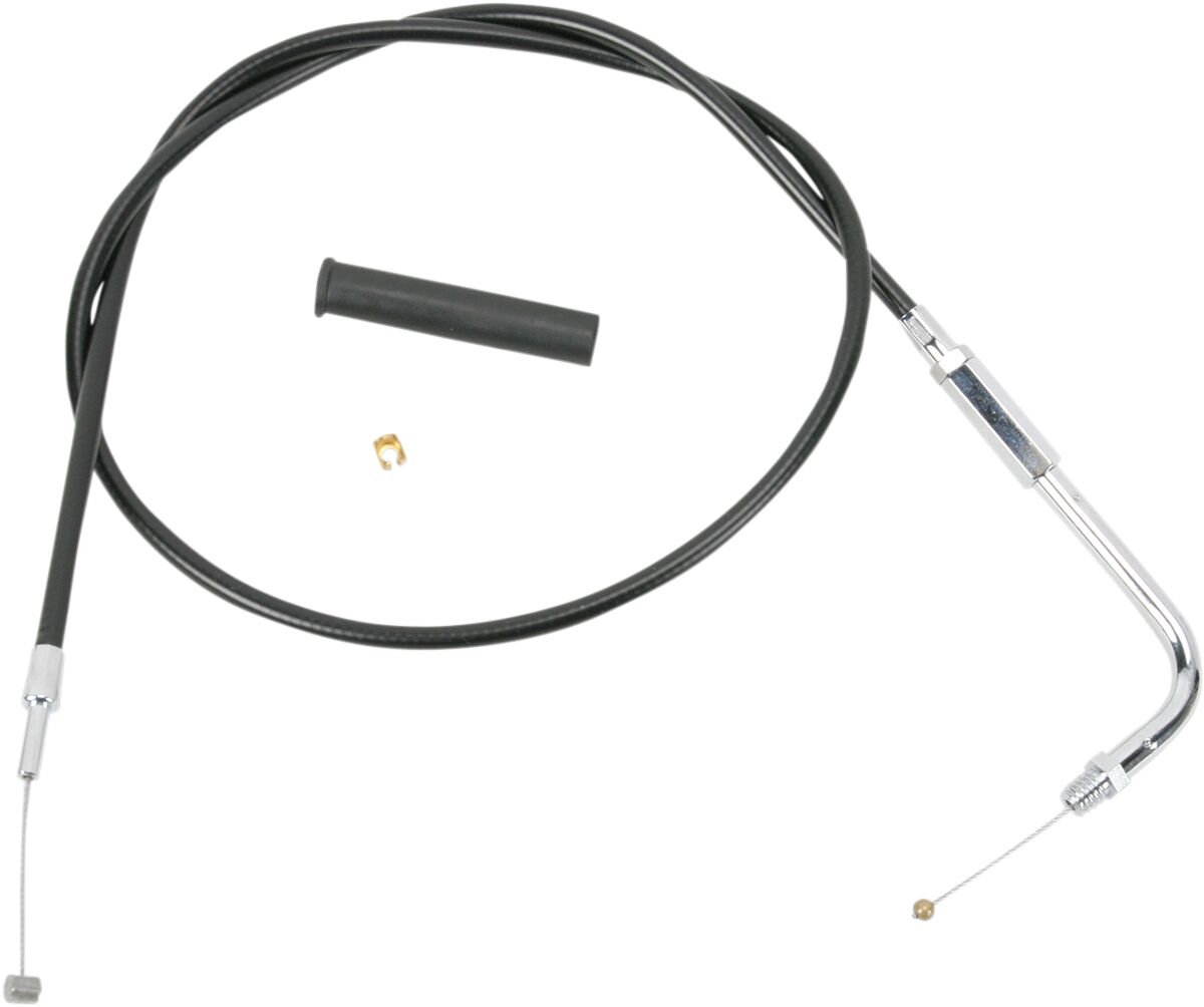 THROTTLE CABLE BLACK VINYL 30"