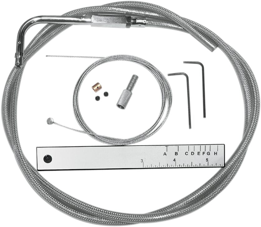 IDLE CABLE BUILDER KIT BYO® STAINLESS POLISHED NATURE
