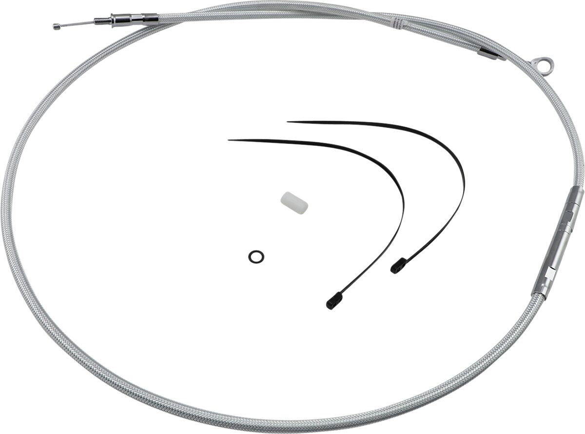 CLUTCH CABLE TWO-PIECE STERLING CHROMITE® II CHROME NATURE/CLEAR