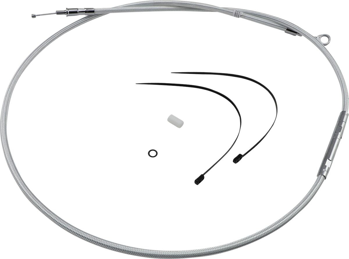 CLUTCH CABLE TWO-PIECE STERLING CHROMITE® II CHROME NATURE/CLEAR