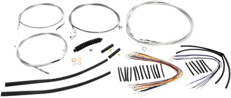 CONTROL CABLE KIT HANDLEBAR XR OE STYLE ABS STAINLESS STEEL