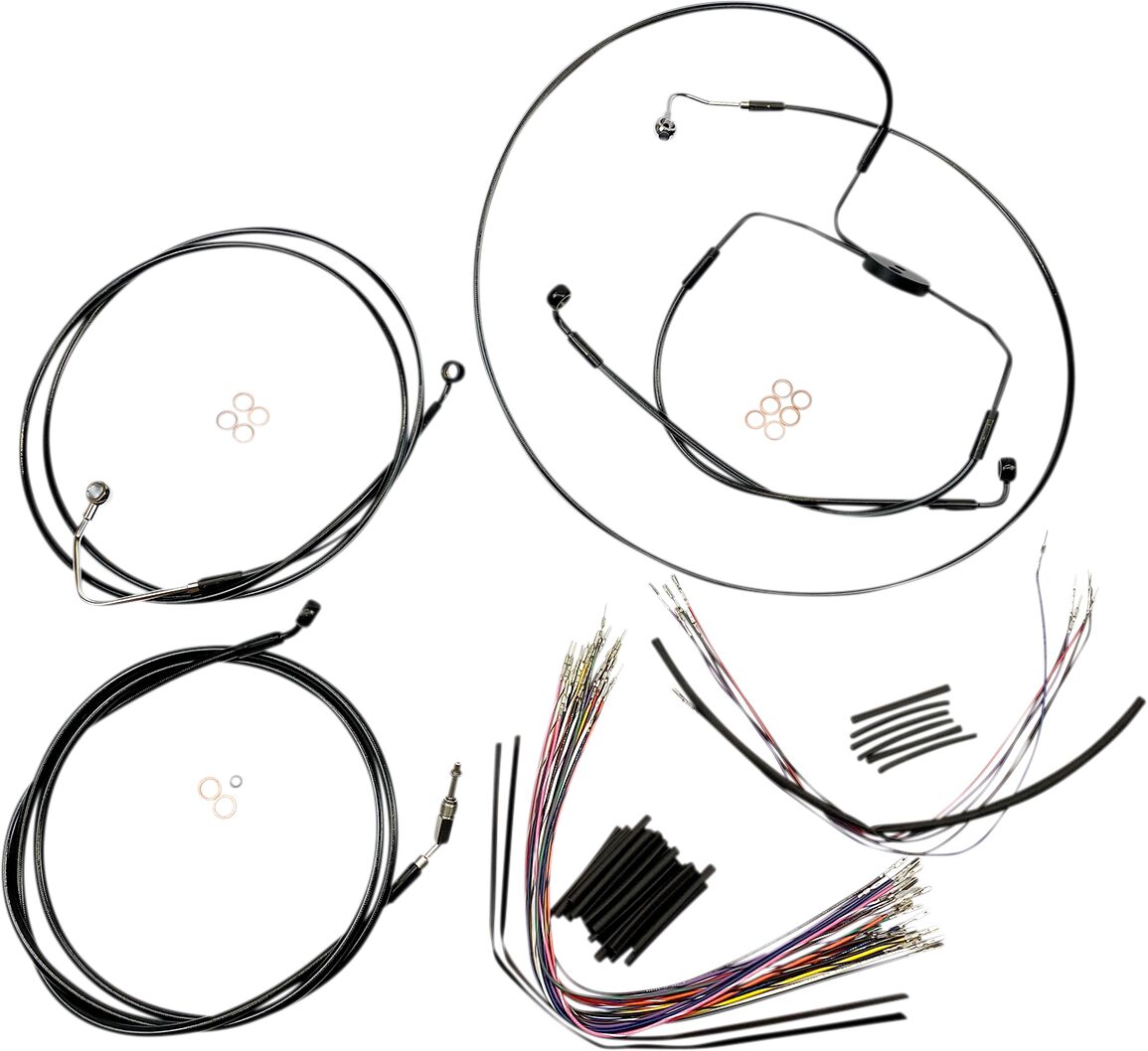 CONTROL CABLE KIT XR BLK