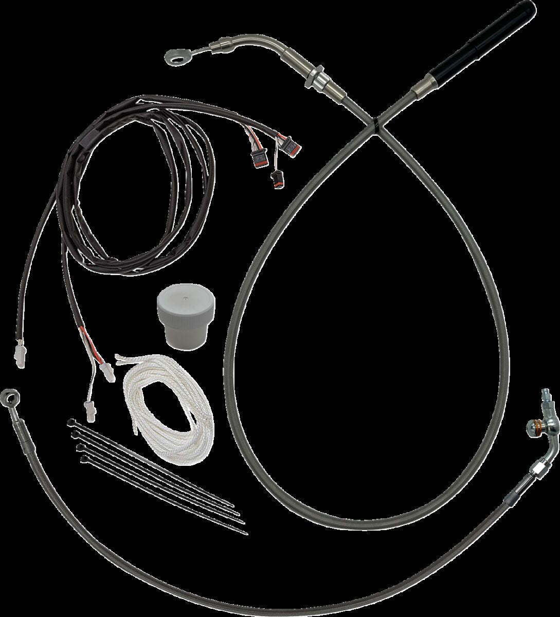 EZ INSTALL KT  H-BAR PLUS 6" FLTR MODELS 21-23 BRAID