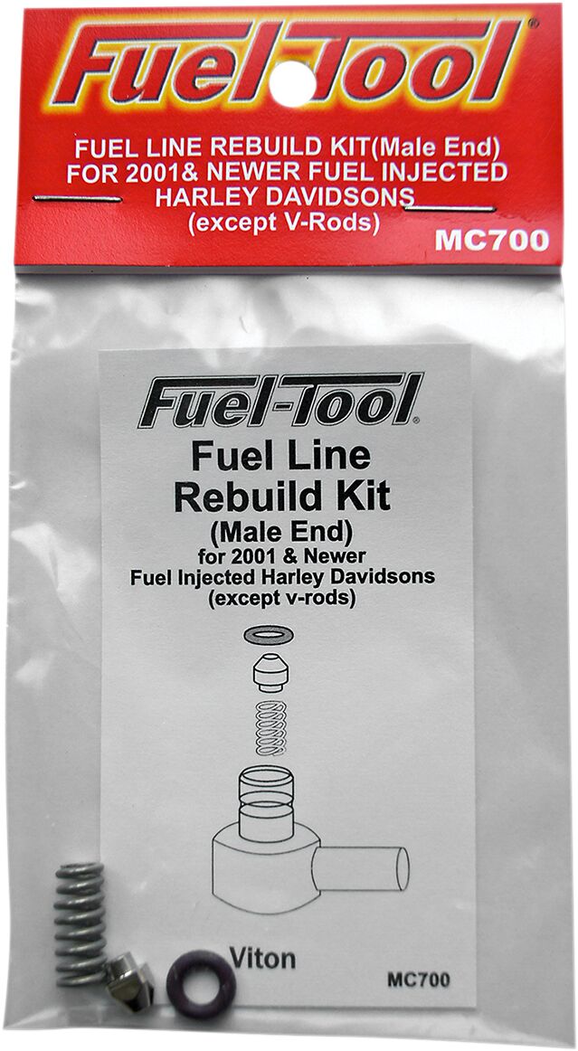 FUELINE REBUILD KIT, MALE