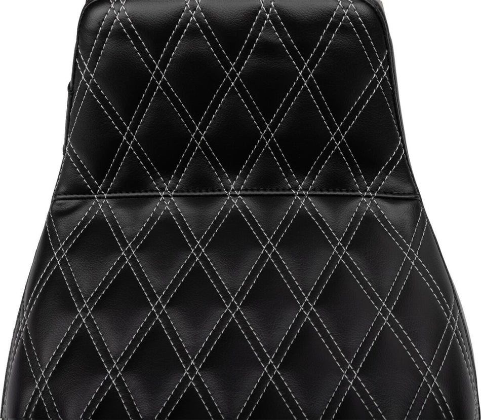 SEAT TAILWHIP DADDY LL GRAY DBL DMD 23,24 FLHXSE/FLTRXSE