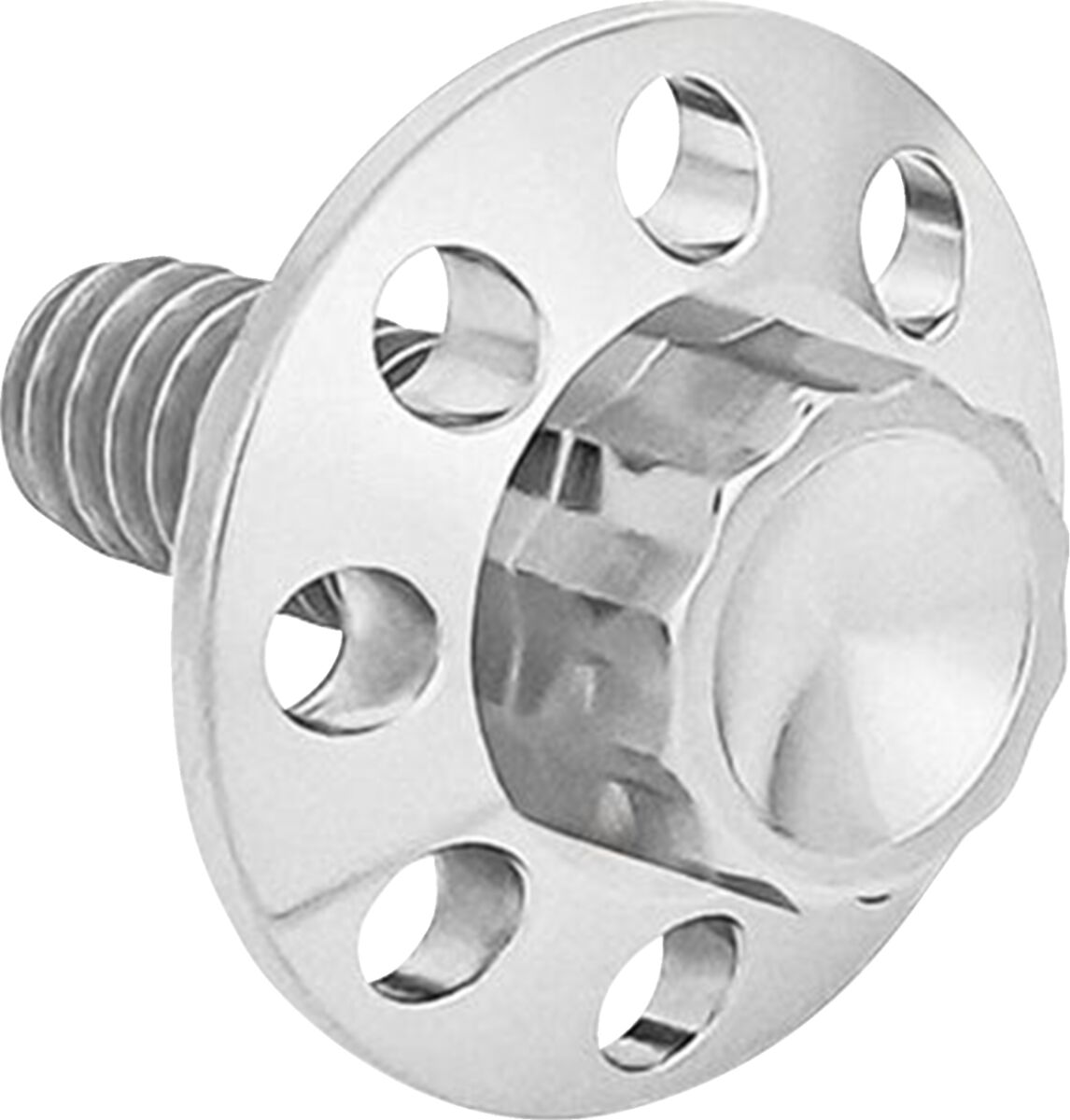 SEAT BOLT KIT TITANIUM - POLISHED - 12-PT - 1/4"-20 THREAD