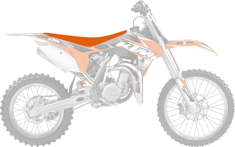 PYRAMID SEAT COVER ORANGE