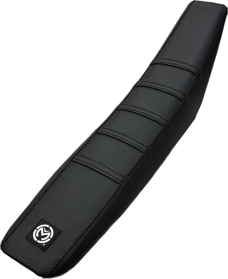 BLACK RIBBED SEAT COVER - HONDA