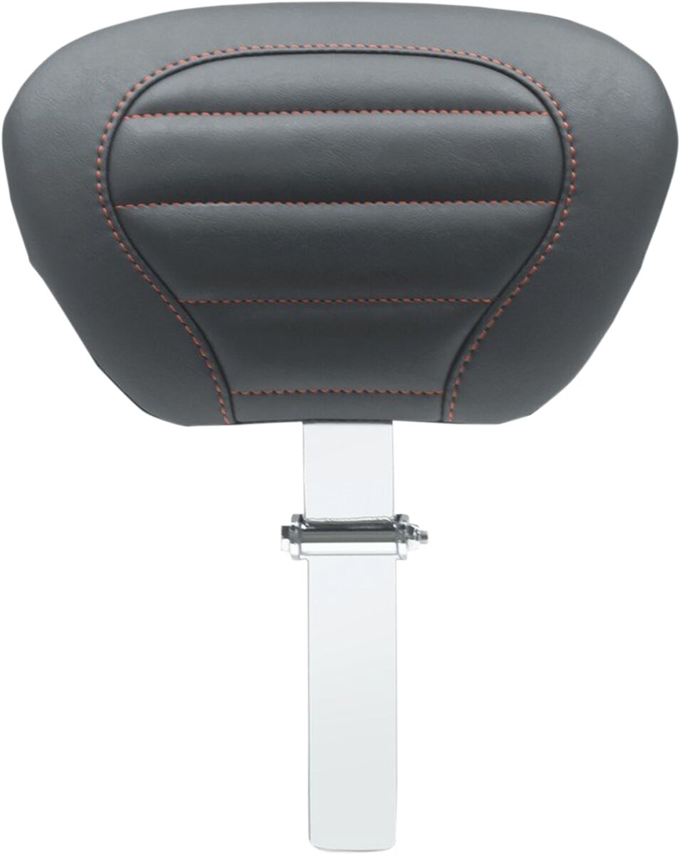 BACKREST DRIVER BLK W/RED