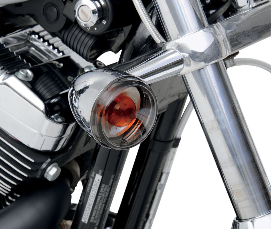 TURN SIGNAL LENS  SMOKE