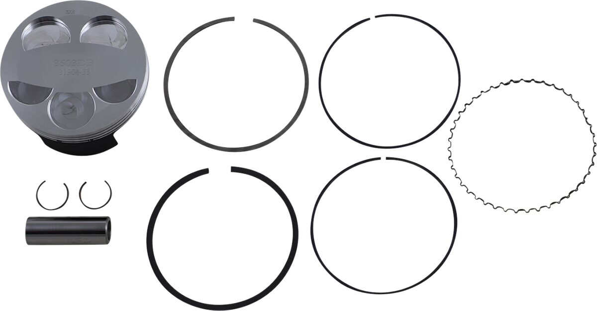 PISTON KIT FORGED STEEL PERFORMANCE REPLACEMENT / GASGAS / YAMAHA / SIZE +0,01