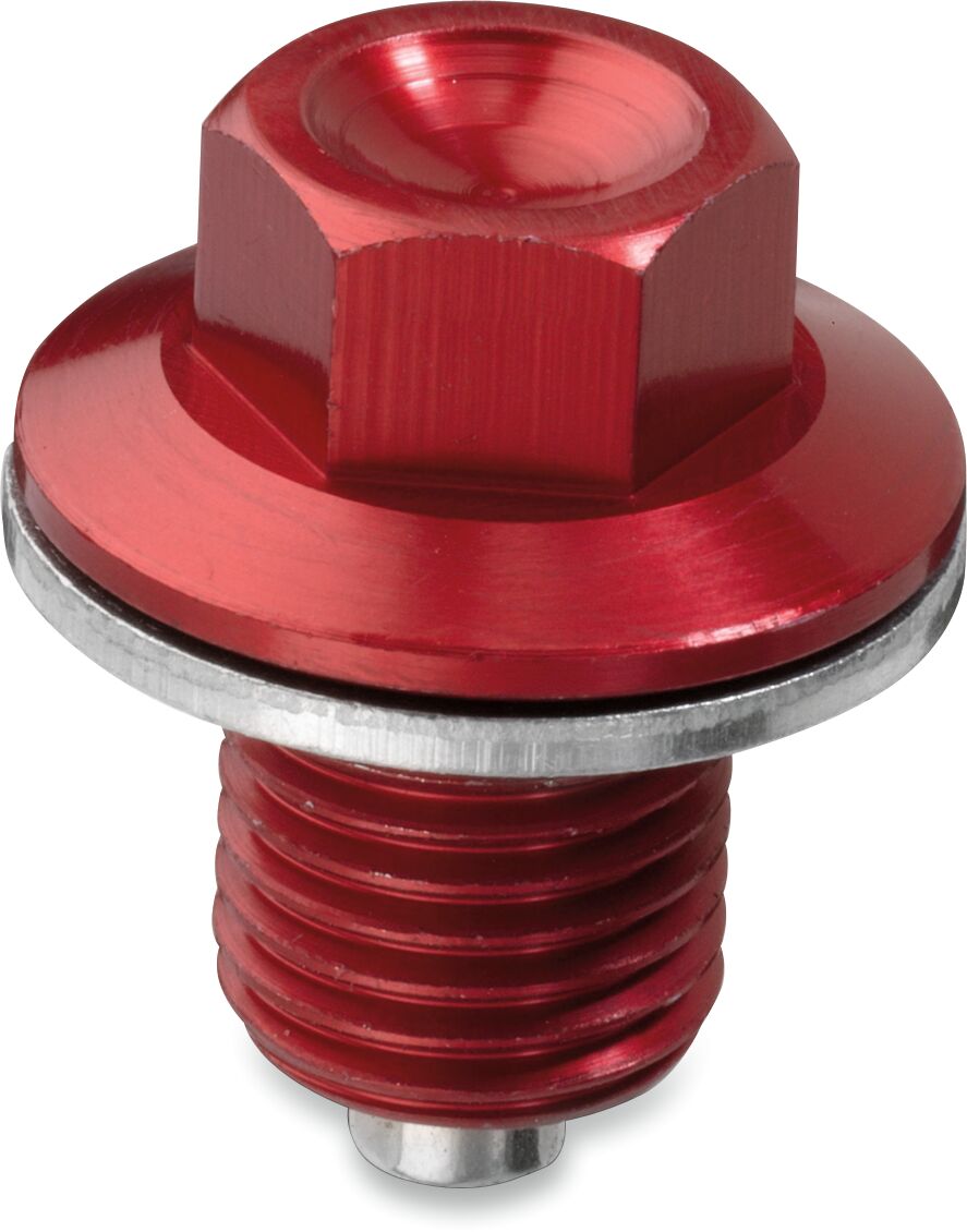 MAGNETIC DRAIN PLUG ZIP-TY RED SUZUKI