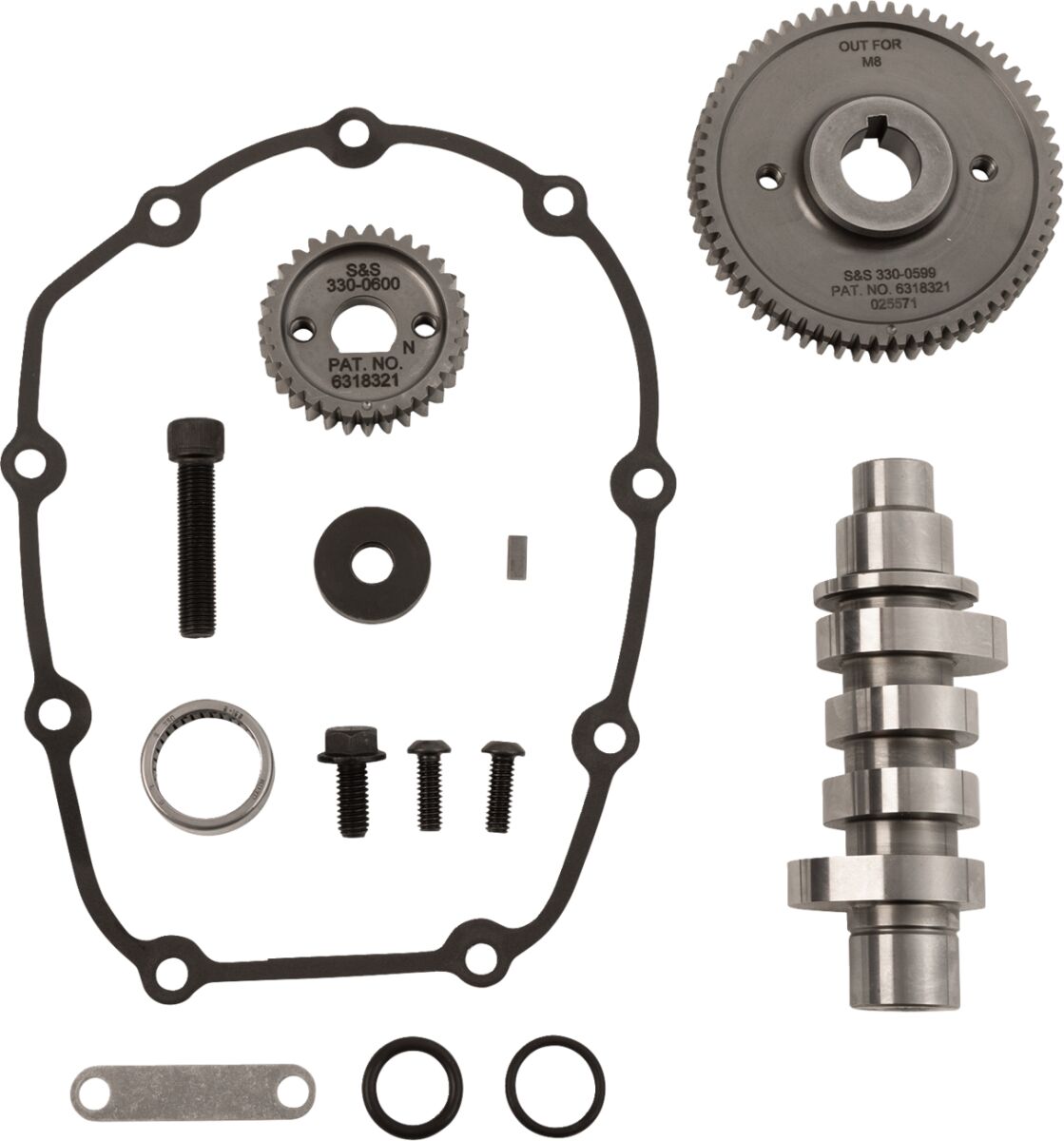 Camshaft Kit - HPT496 - Gear Drive - M8