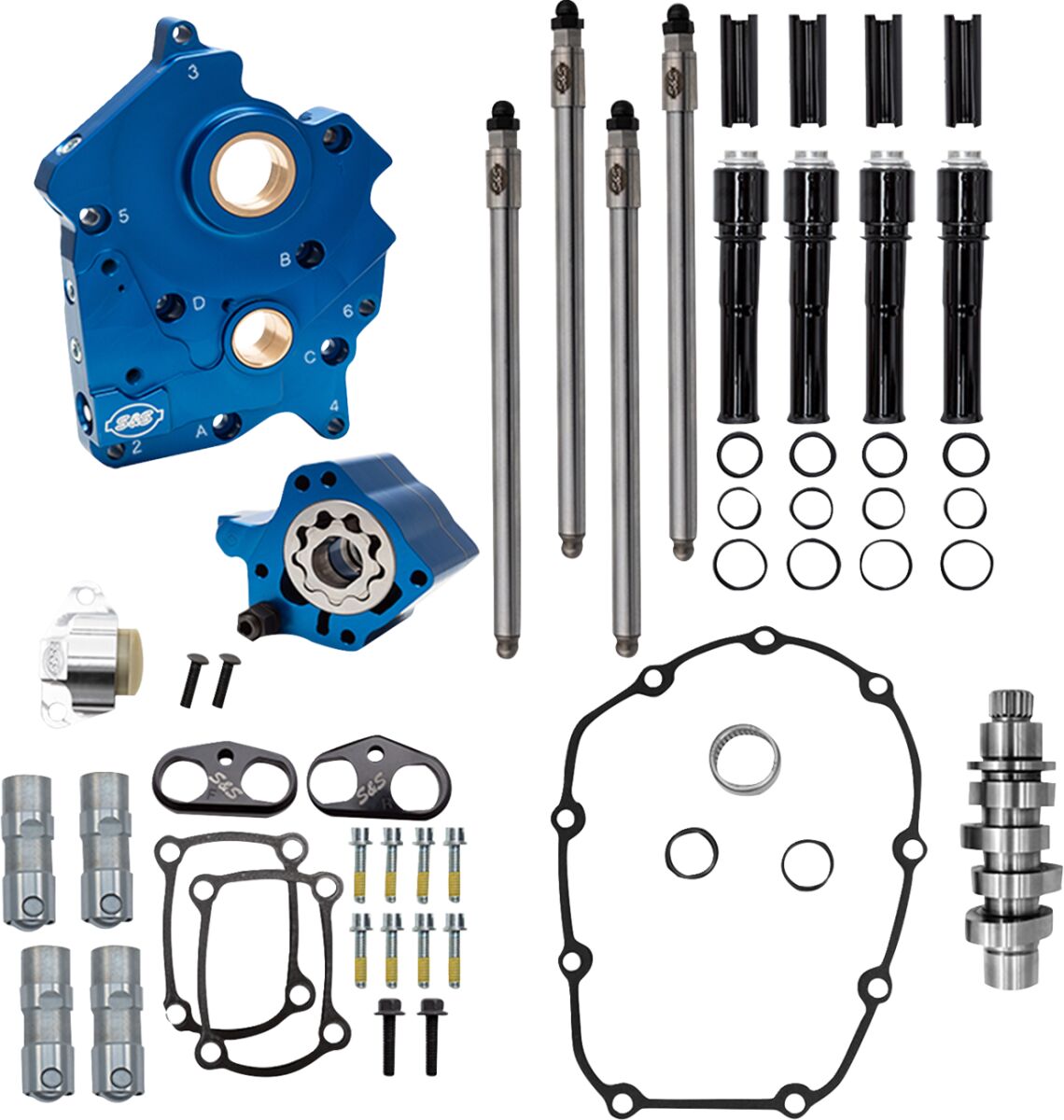 KIT CAM CHEST 496 CHAIN W/C BLACK TUBE M8 W/O VVT 2017-25