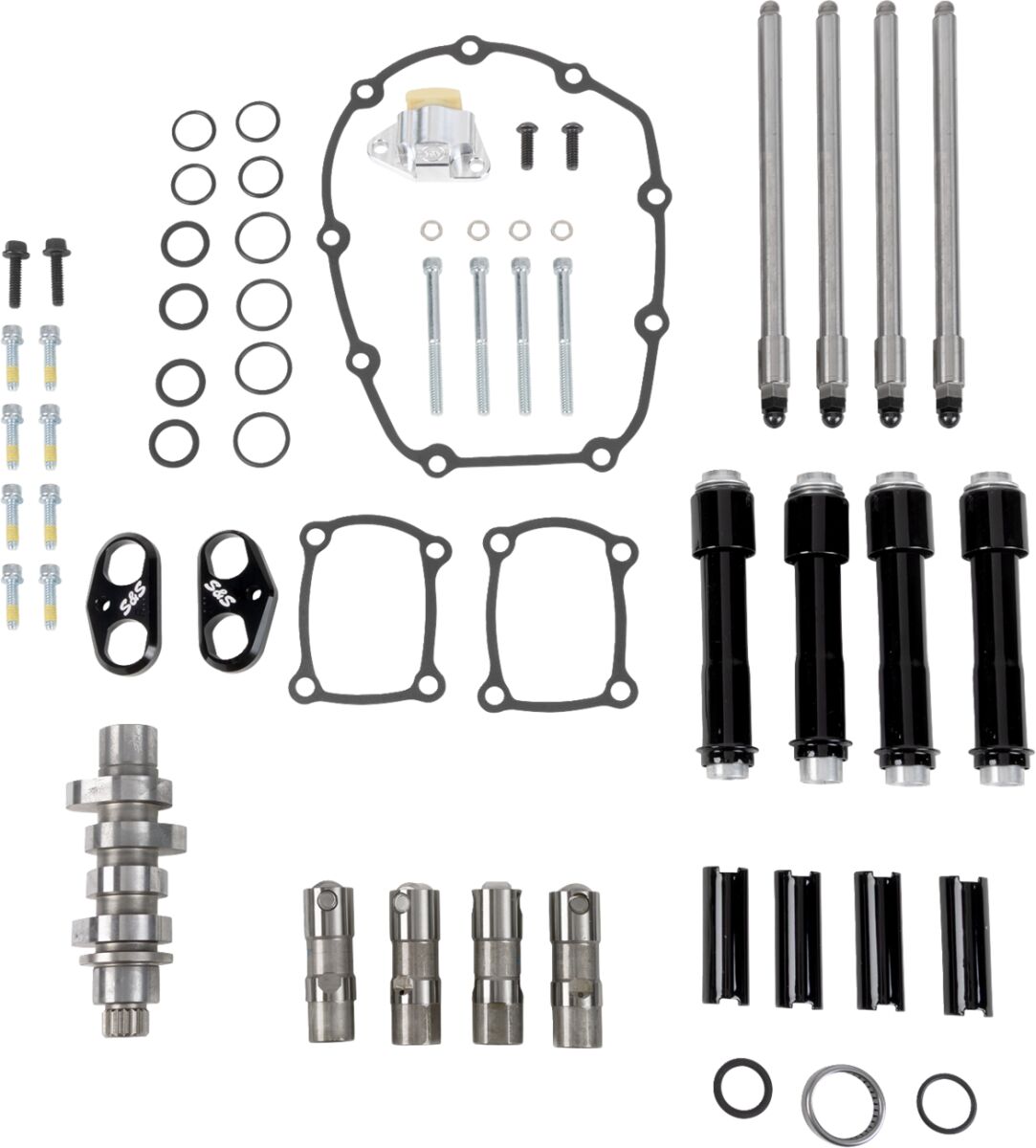 KIT CAMSHAFT 496 CHAIN BLACK PR TUBE M8 W/O VVT 2017-25
