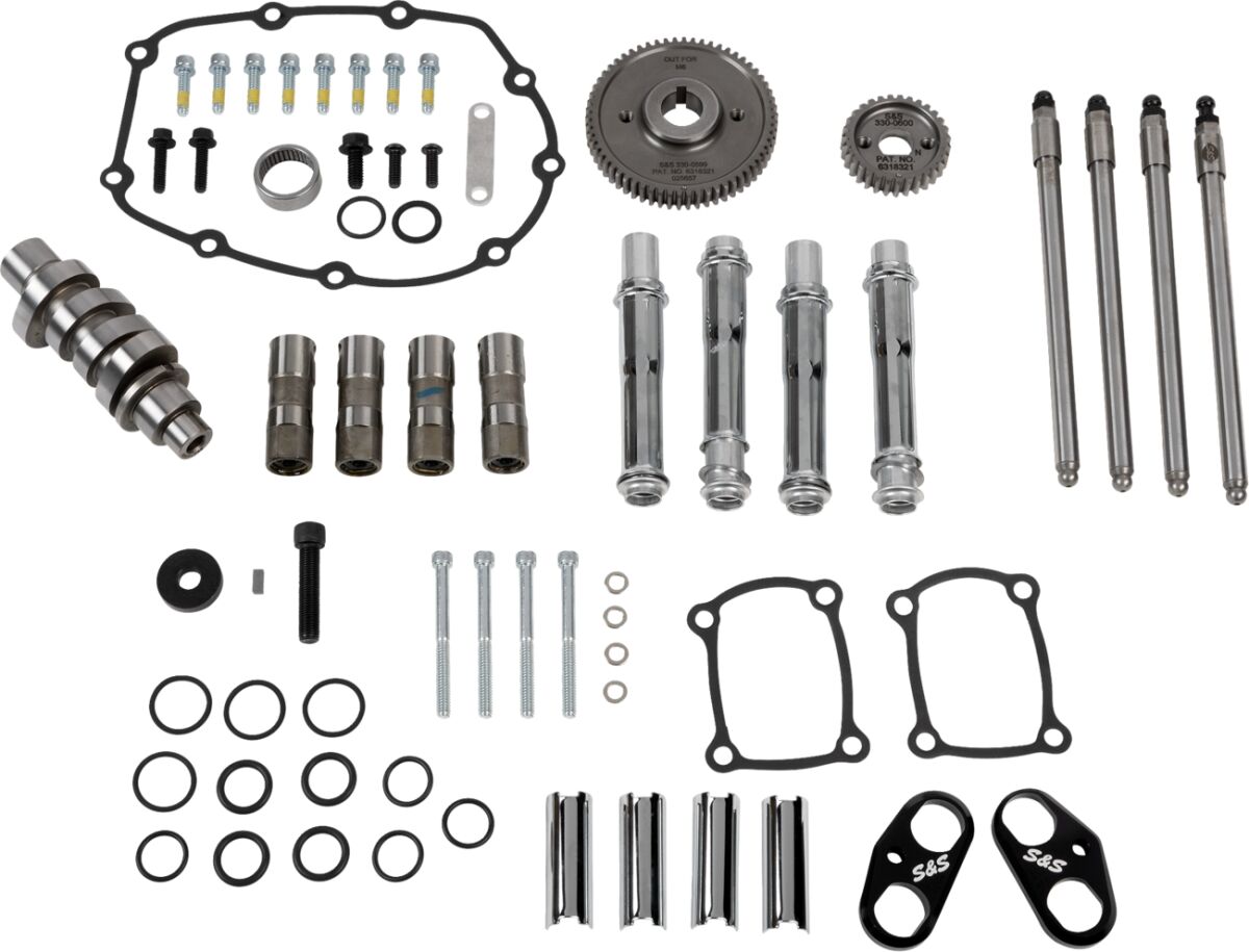 KIT CAMSHAFT 496 GEAR CHROME PR TUBE M8 W/O VVT 2017-25