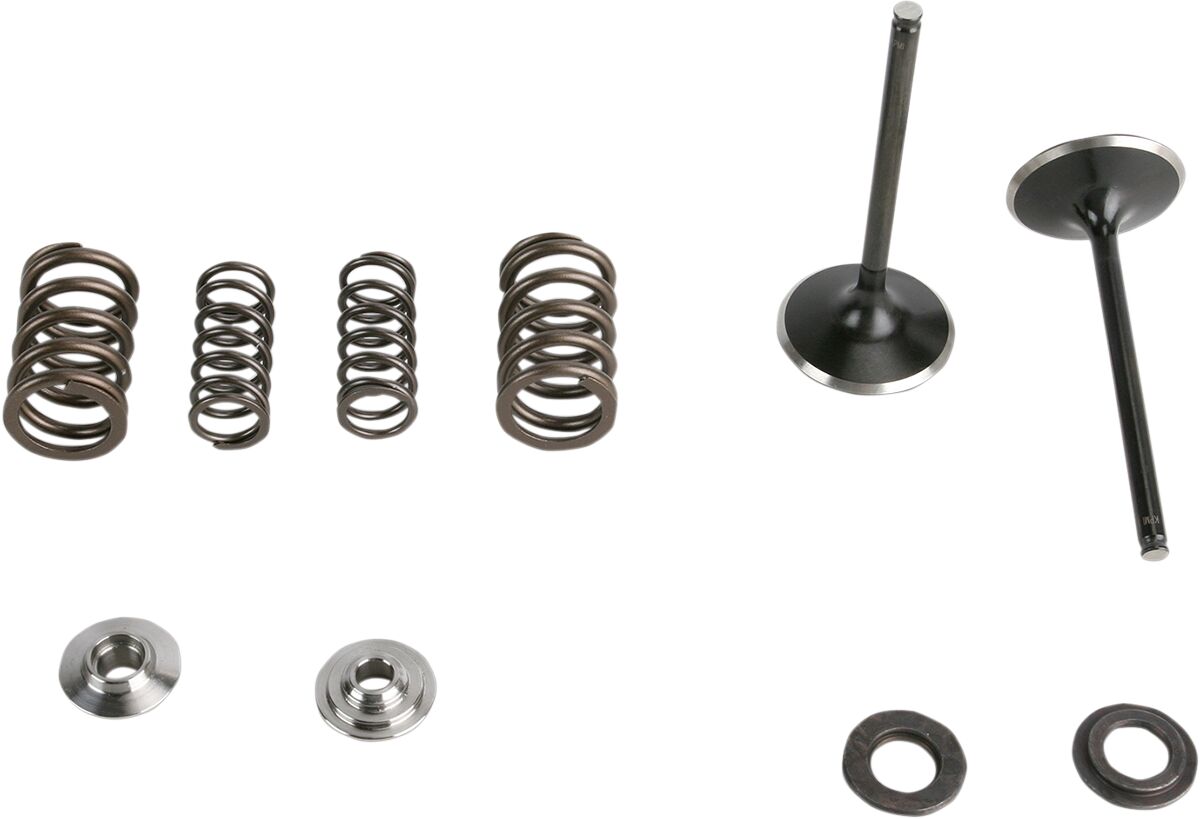 INTAKE VALVE & SPRING KIT TITANIUM RETAINER