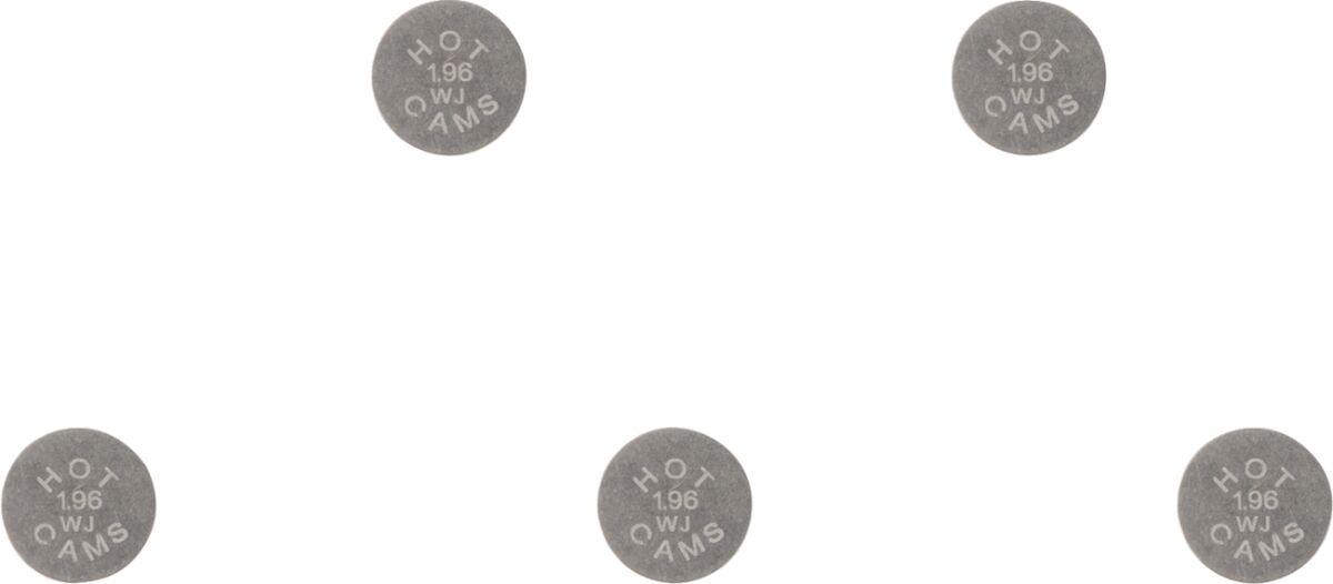 VALVE SHIM 8.90X1.96 5 PCS