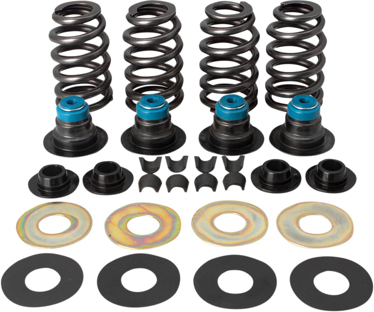 SPRING,KIT,VALVE,STREET PERFORMANCE,CONICAL ROUND WIRE,.585",