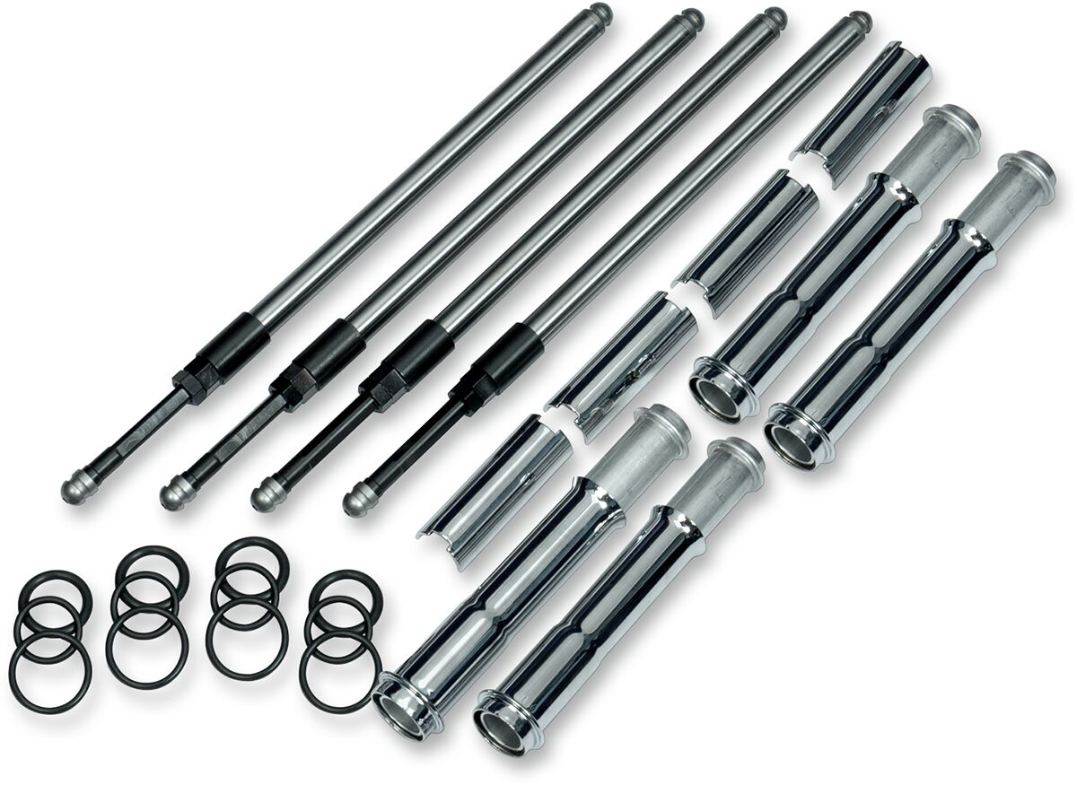 QUICKEE ADJUSTABLE PUSHRODS W/KEEPER COVERS (M8)