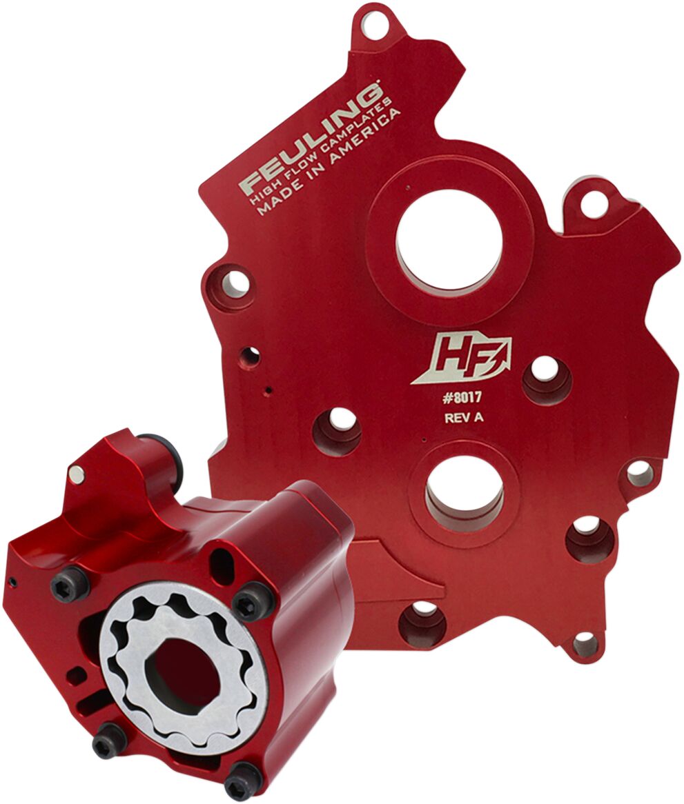 PUMP OIL W/PLT RACE M8 WC
