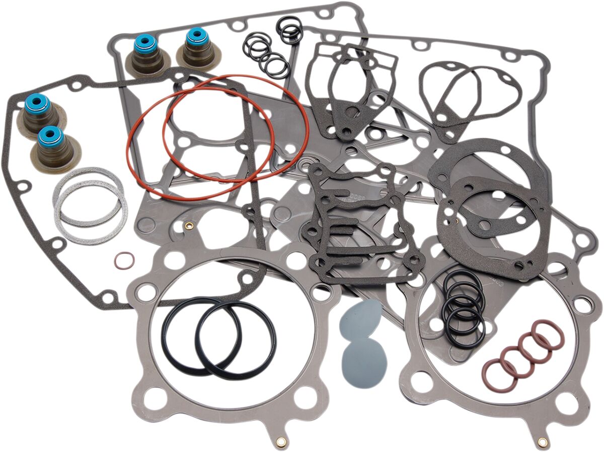 TOP END GASKET KIT EST STD. BORE TC 88"/96" WITH HAT STYLE VALVE STEM SEAL
