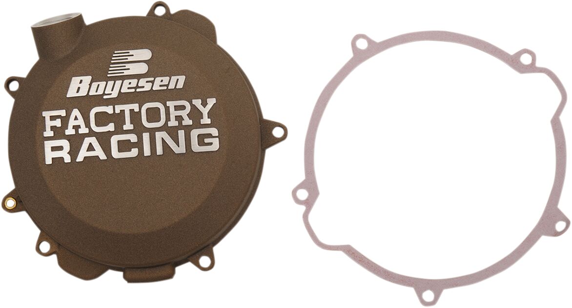 CLUTCH COVER FACTORY RACING  ALUMINUM REPLACEMENT MAGNESIUM