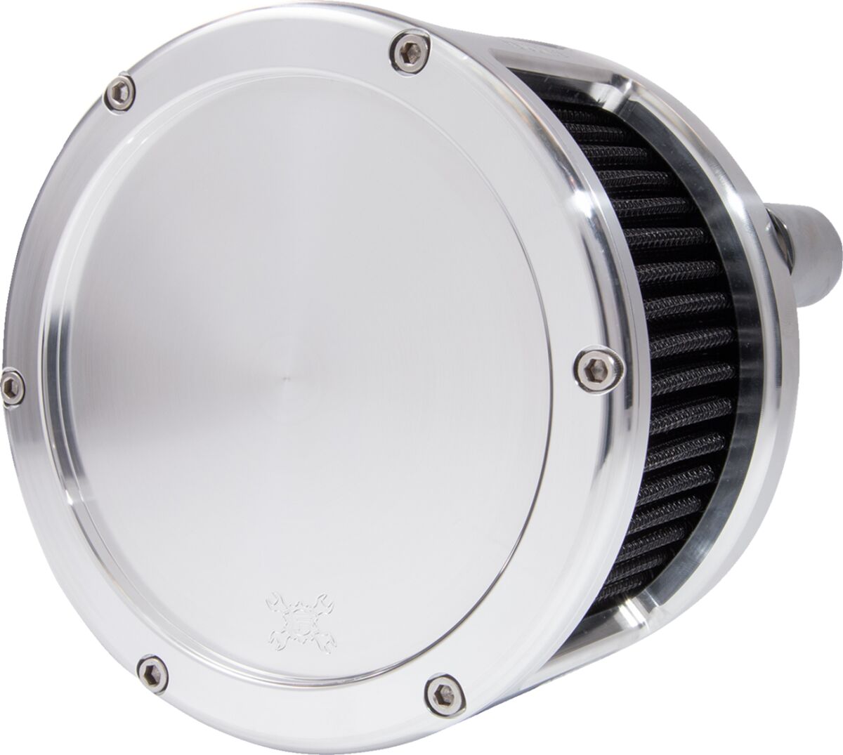 Air Cleaner - BA Race Series - Raw - Solid Cover - Black - M8