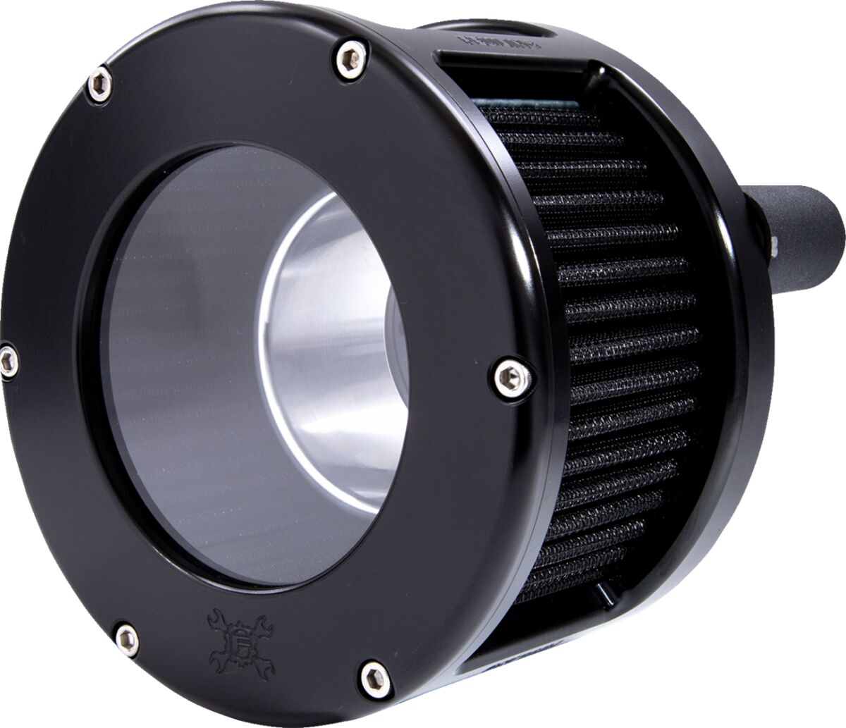 Air Cleaner - BA Race Series - Black - Clear Cover - Black - M8