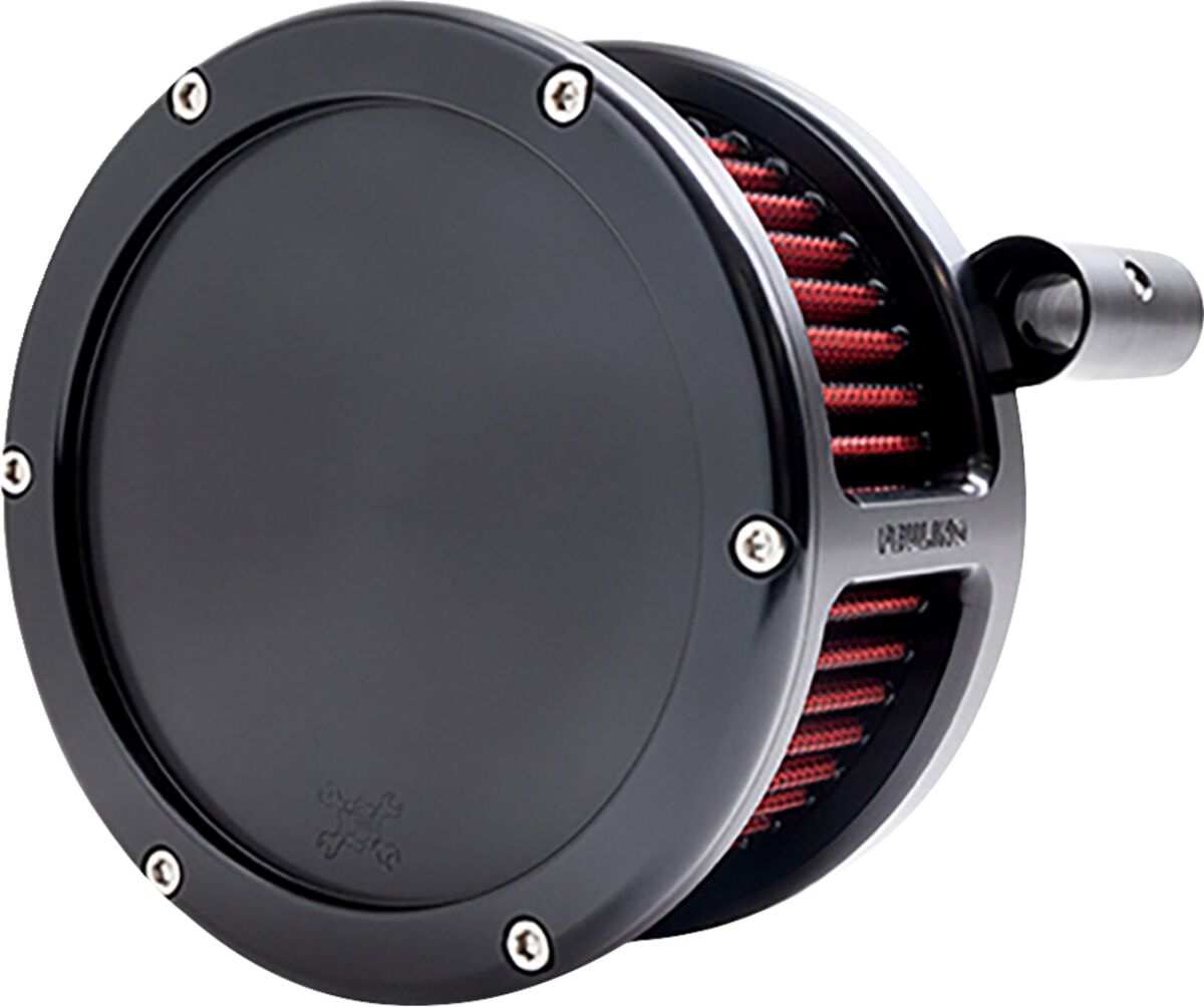 AIR CLEANER BA SOLID COVER BLACK/RED 93-99 EVO BT