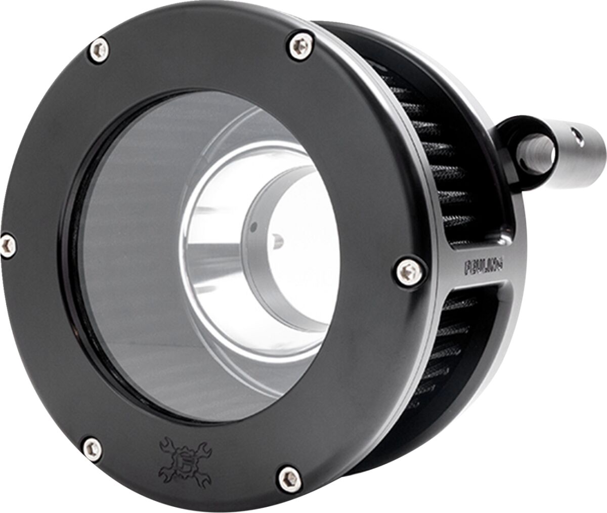 BA Air Cleaner Kit - Black/Clear with Black Filter - '08-'16 Touring TBW