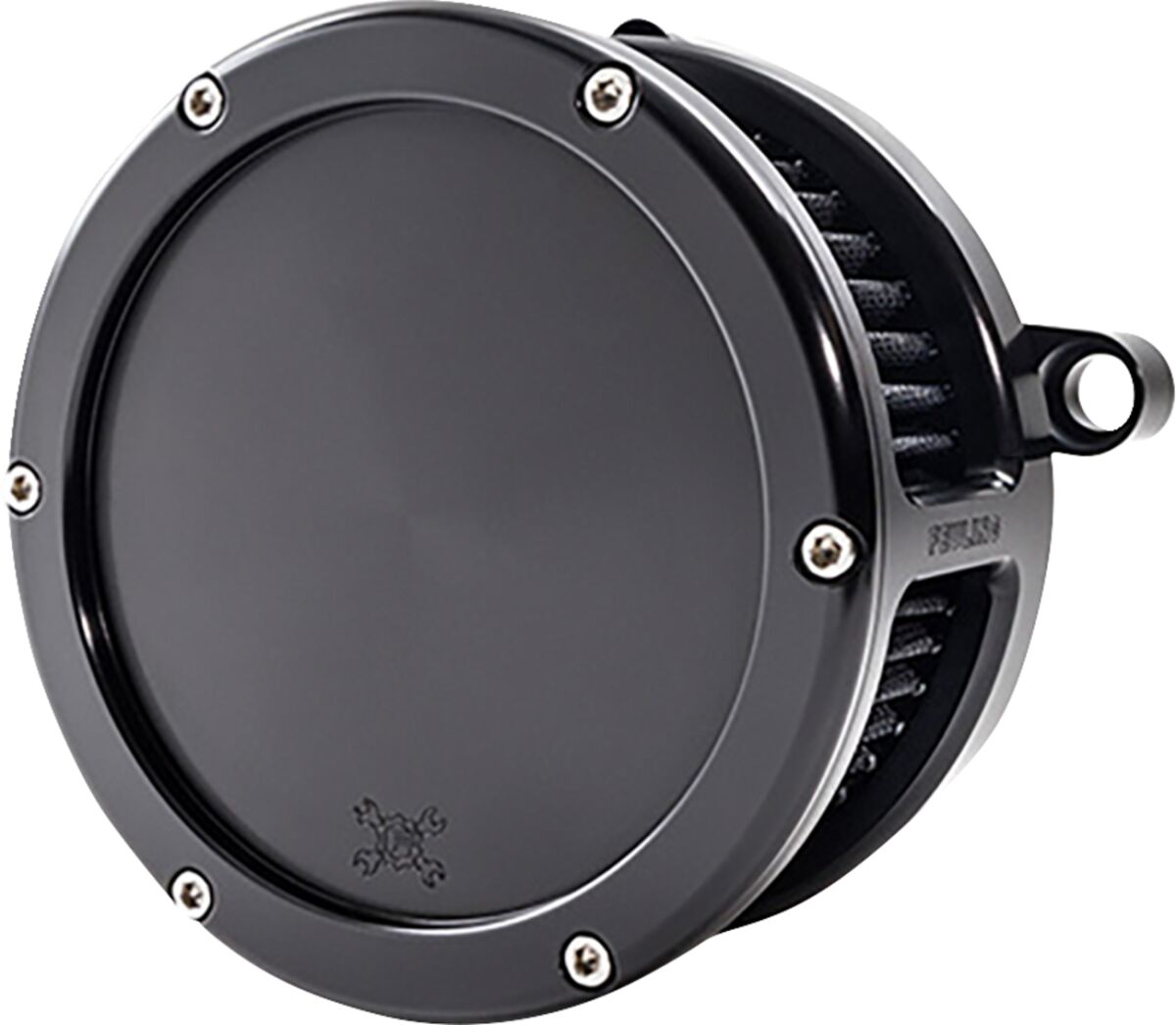 AIR CLEANER BA SOLID COVER BLACK/BLACK M8 VVT