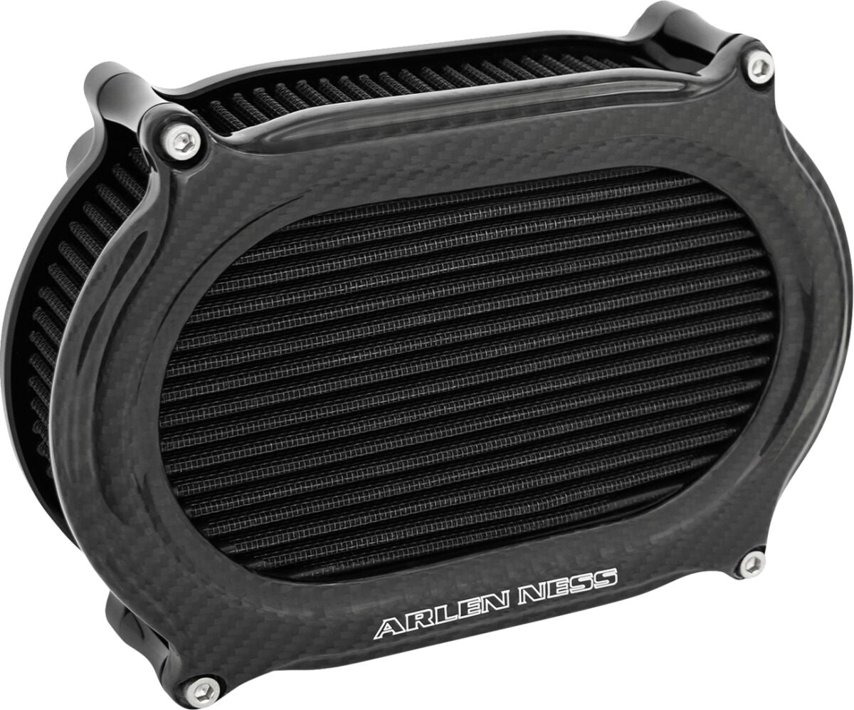 AIR CLEANER KIT STAGE 2 OVAL CARBON FIBER