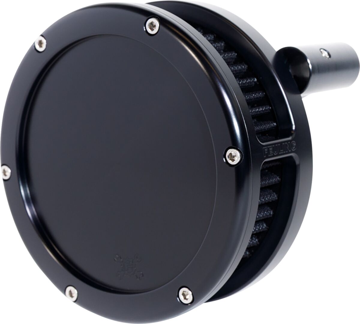 AIR CLEANER BA SLIM SOLID COVER BLACK/BLACK 08-16 TOURING