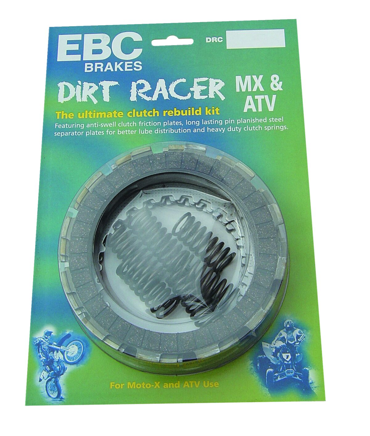 CLUTCH KIT COMPLETE DRC SERIES OFFROAD/ATV CORK