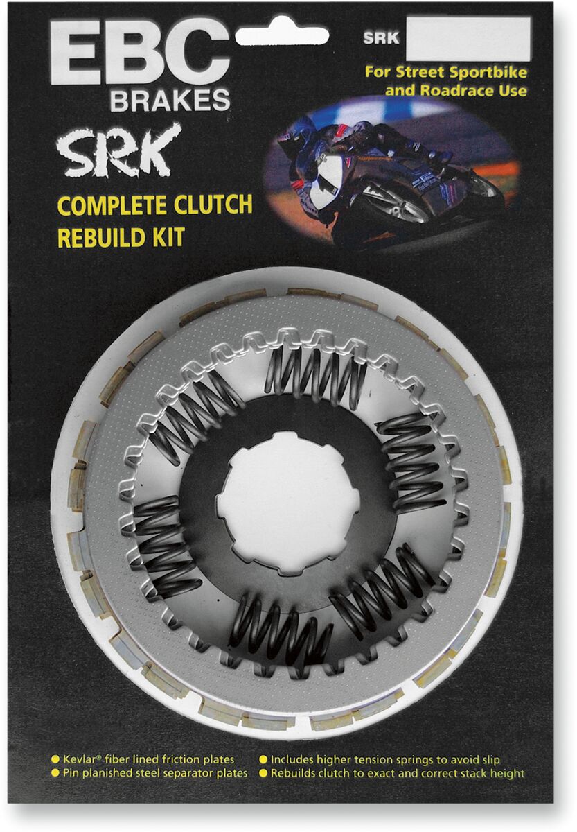 CLUTCH KIT COMPLETE SRK SERIES STREET RACER ARAMID FIBER