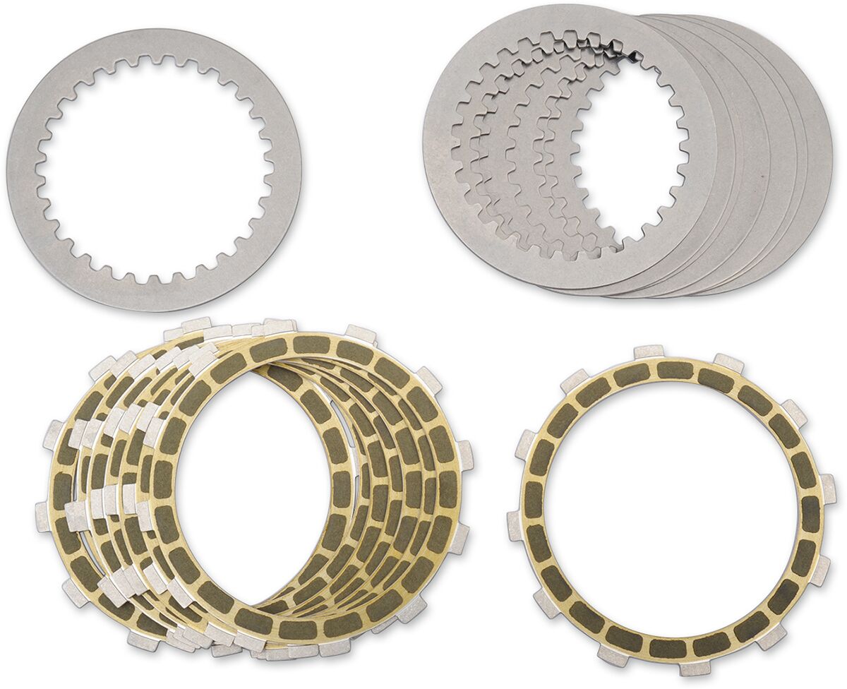 CLUTCH FRICTION & STEEL PLATE KIT KEVLAR/STEEL