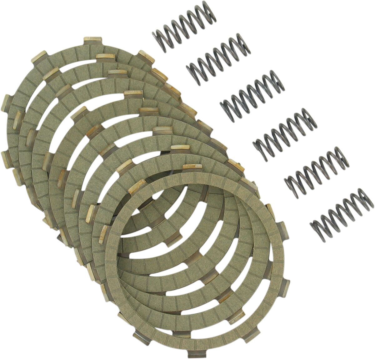 CLUTCH LINING KIT FRICTION PLATE WITH SPRING SRC SERIES ARAMID FIBER
