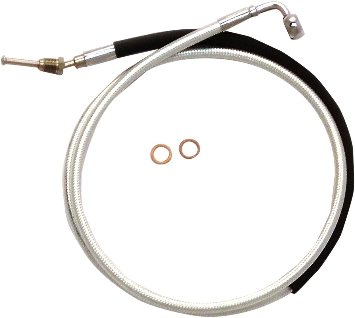 CLUTCH LINE +24" HYDRAULIC STERLING CHROMITE® II CHROME NATURE/CLEAR