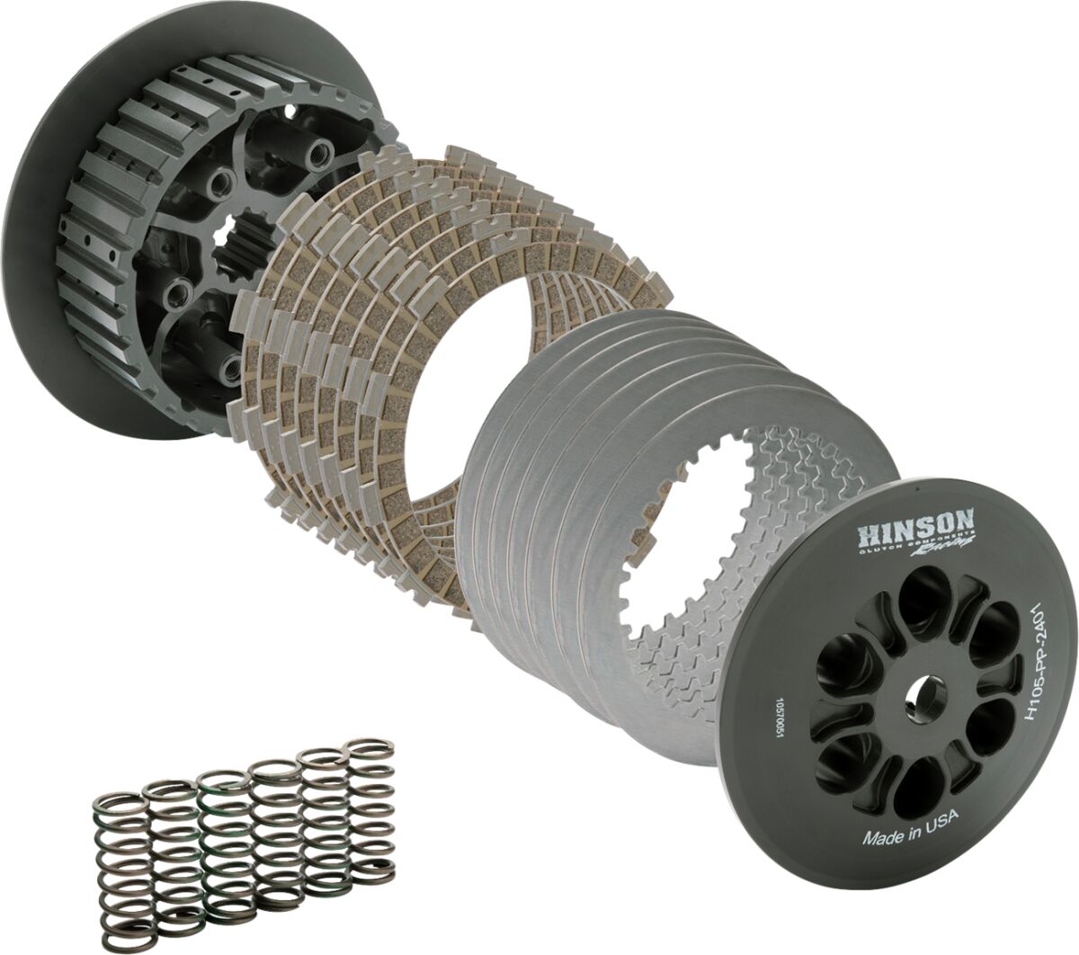 CLUTCH INNER HUB/ PRESSURE PLATE TF250