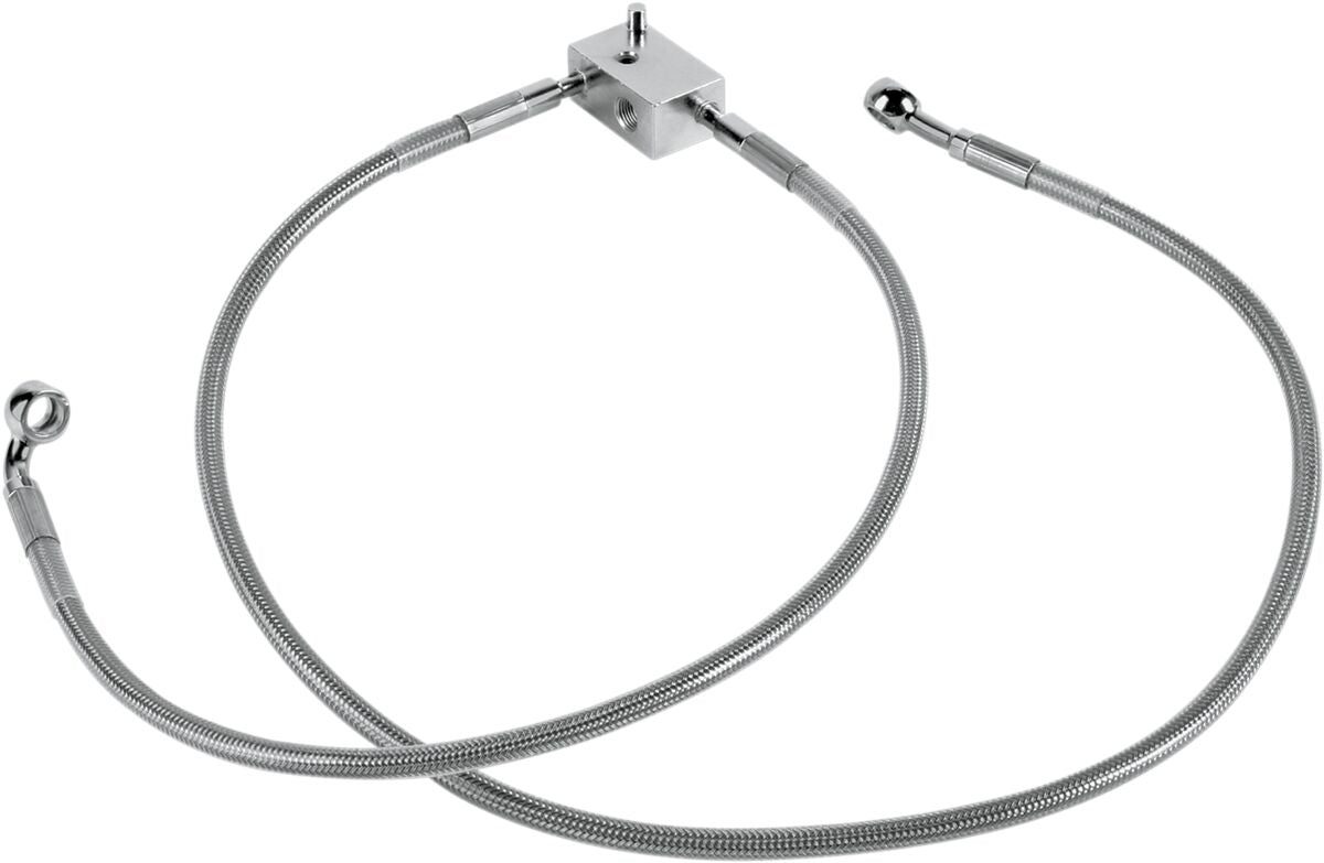 REAR BRAKE LINE STAINLESS STEEL