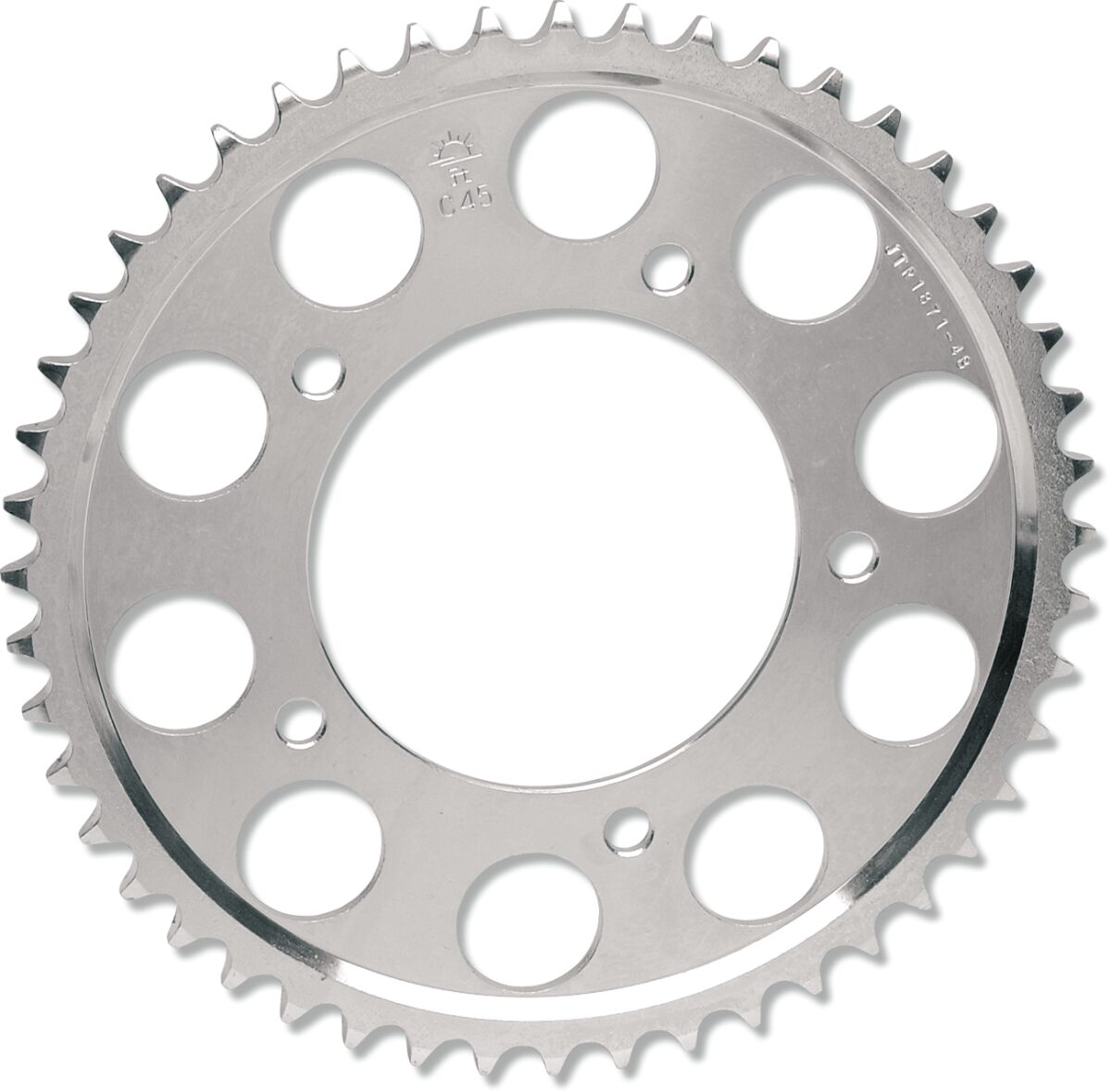 JTR1304.38 REAR REPLACEMENT SPROCKET 38 TEETH 525 PITCH NATURAL STEEL