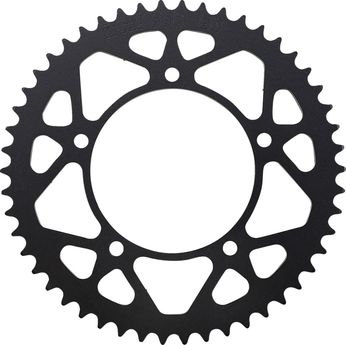 REAR SPROCKET / 50 TEETH / 520 PITCH / BLACK / STEEL