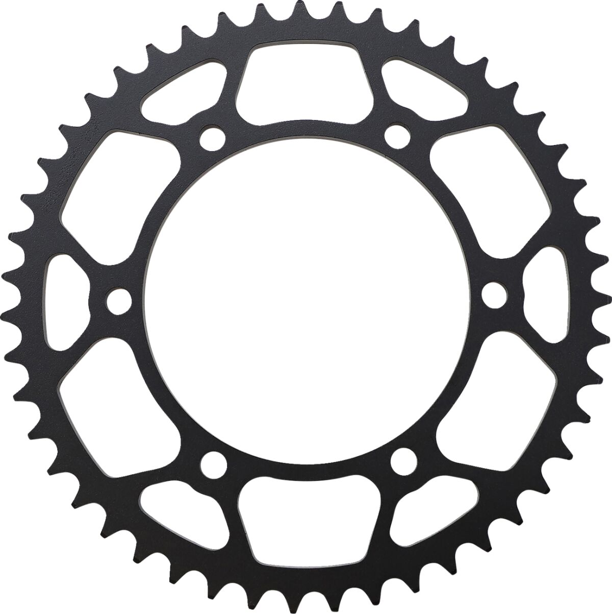 REAR SPROCKET / 47 TEETH / 525 PITCH / BLACK / STEEL
