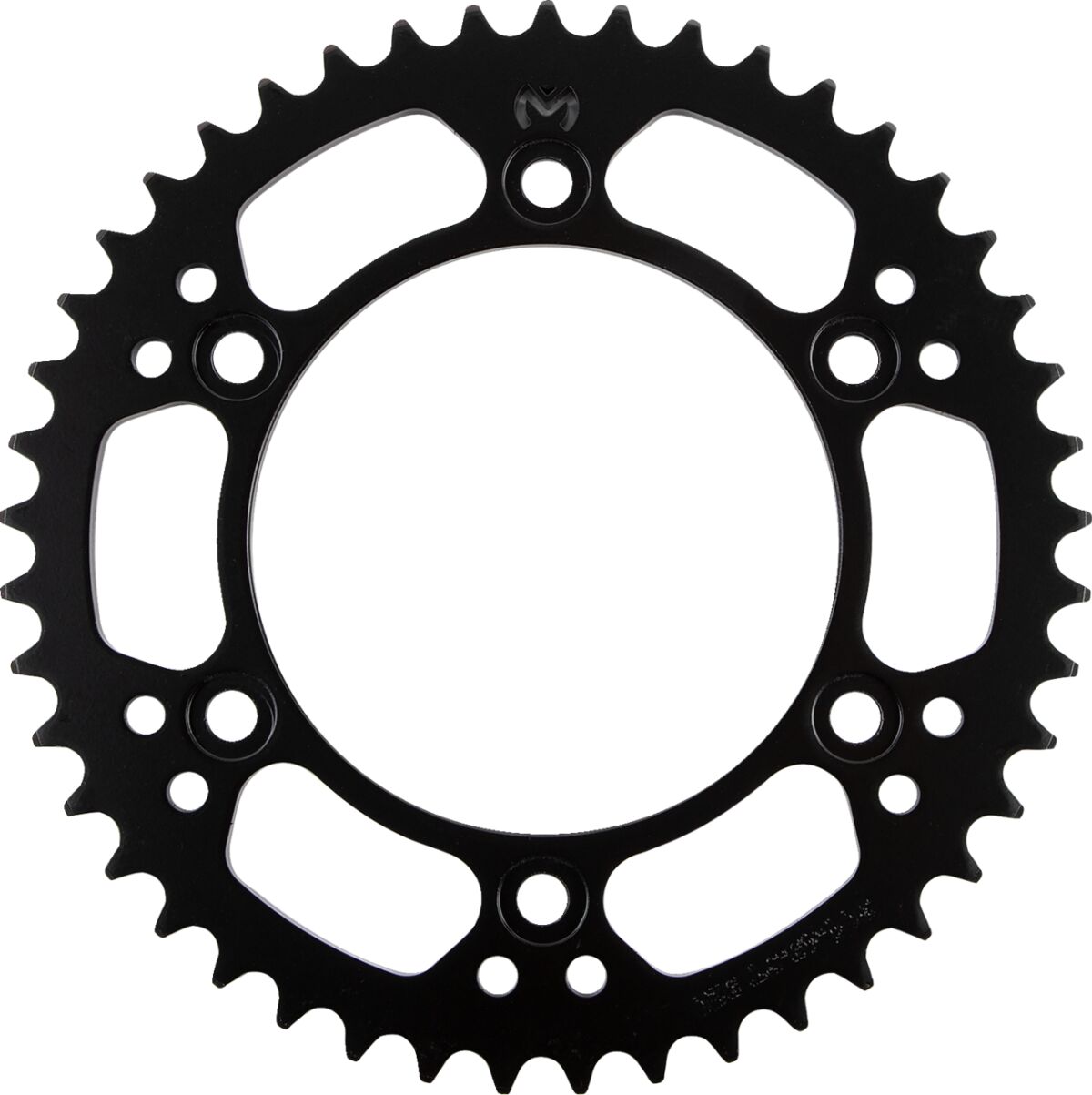 REAR SPROCKET / 45 TEETH / 520 PITCH / BLACK / STEEL
