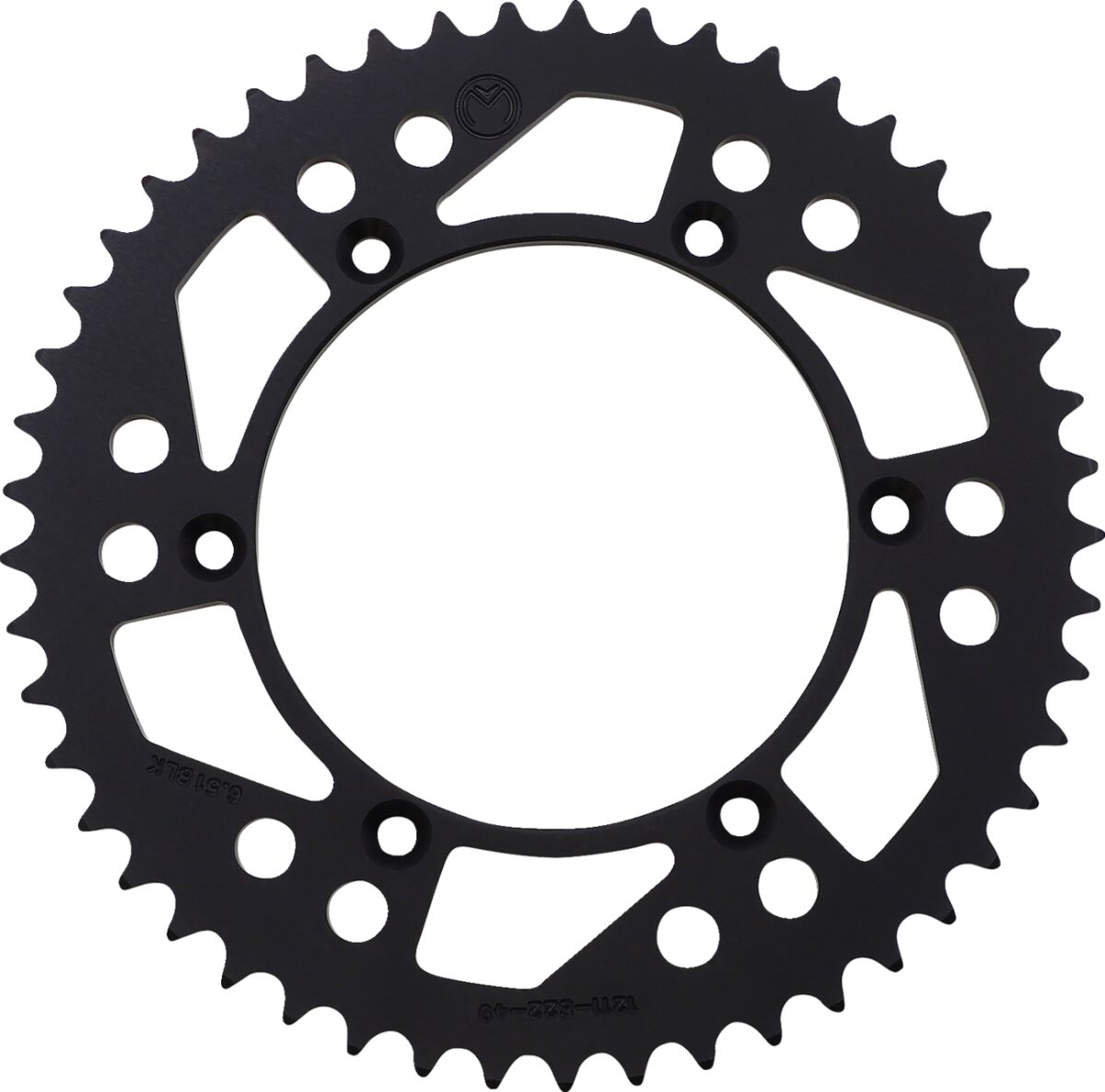 REAR SPROCKET 49 TEETH ALUMINIUM BLACK