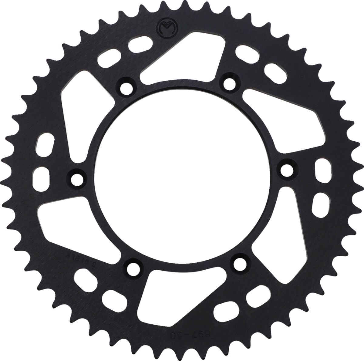 REAR SPROCKET 50 TEETH ALUMINIUM BLACK